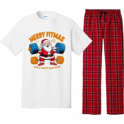 Merry Fitness Happy New Rear Workout Christmas Fitness Gym Pajama Set