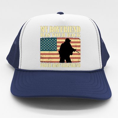 My Friend Has Your Back Military Proud Army Friend Gift Trucker Hat