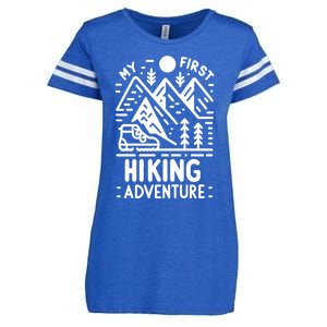 My First Hiking Adventure Cute Gift Enza Ladies Jersey Football T-Shirt