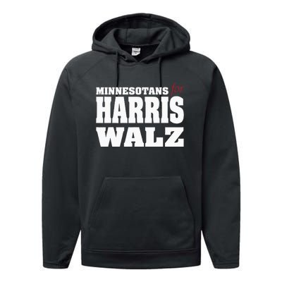 Minnesotans For Harris Waltz 2024 Harris Waltz 2024 Election Performance Fleece Hoodie