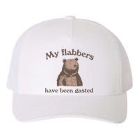 My Flabbers Have Been Gasted Funny Graphic Bear Art Cute Yupoong Adult 5-Panel Trucker Hat