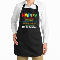 Math Formula Happy 100th Day Of School Math Teacher Apron