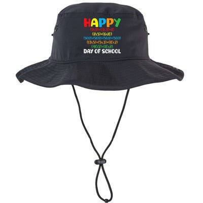 Math Formula Happy 100th Day Of School Math Teacher Legacy Cool Fit Booney Bucket Hat