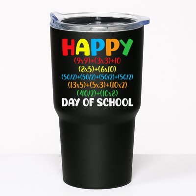 Math Formula Happy 100th Day Of School Math Teacher Tumbler
