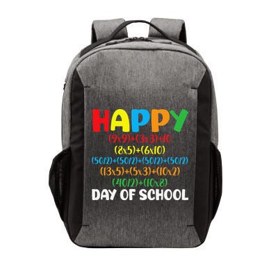 Math Formula Happy 100th Day Of School Math Teacher Vector Backpack