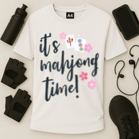 Mahjong For Her Mahjong Quote Cooling Performance Crew T-Shirt