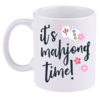 Mahjong For Her Mahjong Quote 11oz C Handle Ceramic Mug