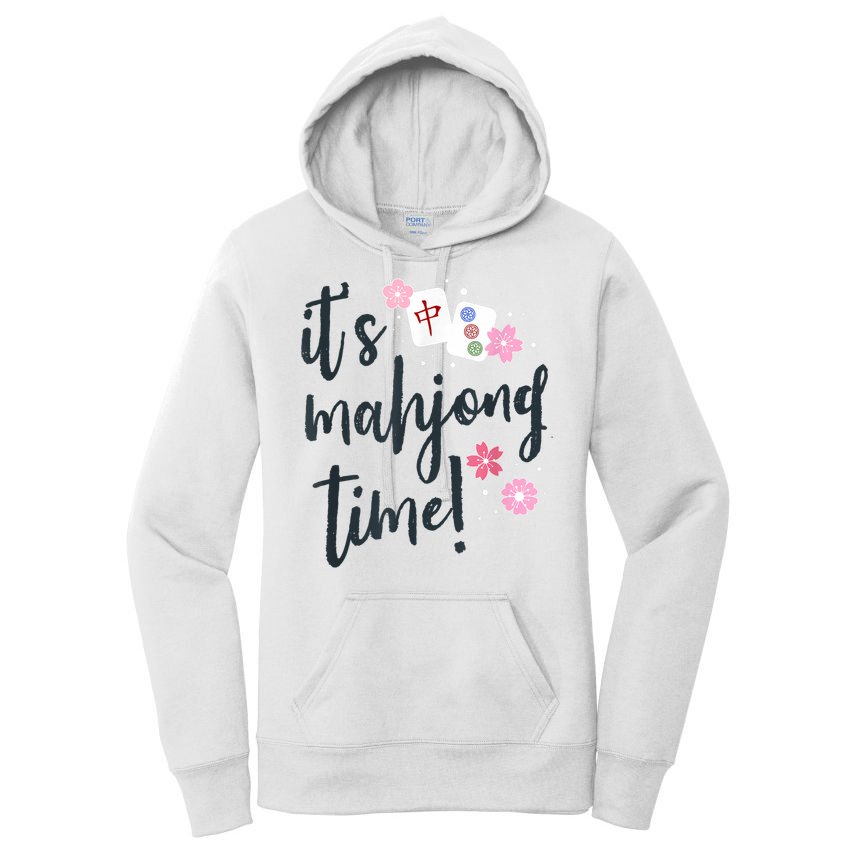 Mahjong For Her Mahjong Quote Women's Pullover Hoodie