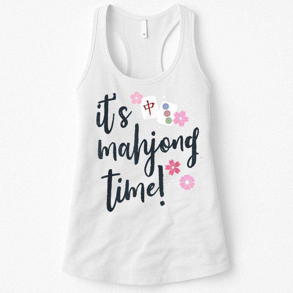 Mahjong For Her Mahjong Quote Womens Tank Top