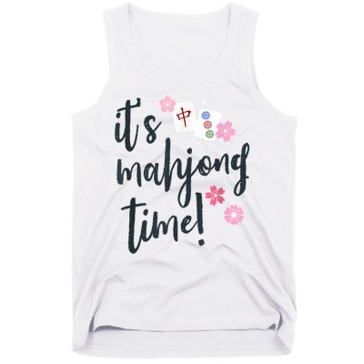 Mahjong For Her Mahjong Quote Tank Top