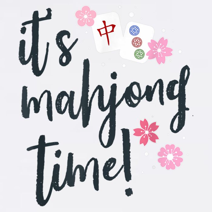 Mahjong For Her Mahjong Quote Toddler T-Shirt