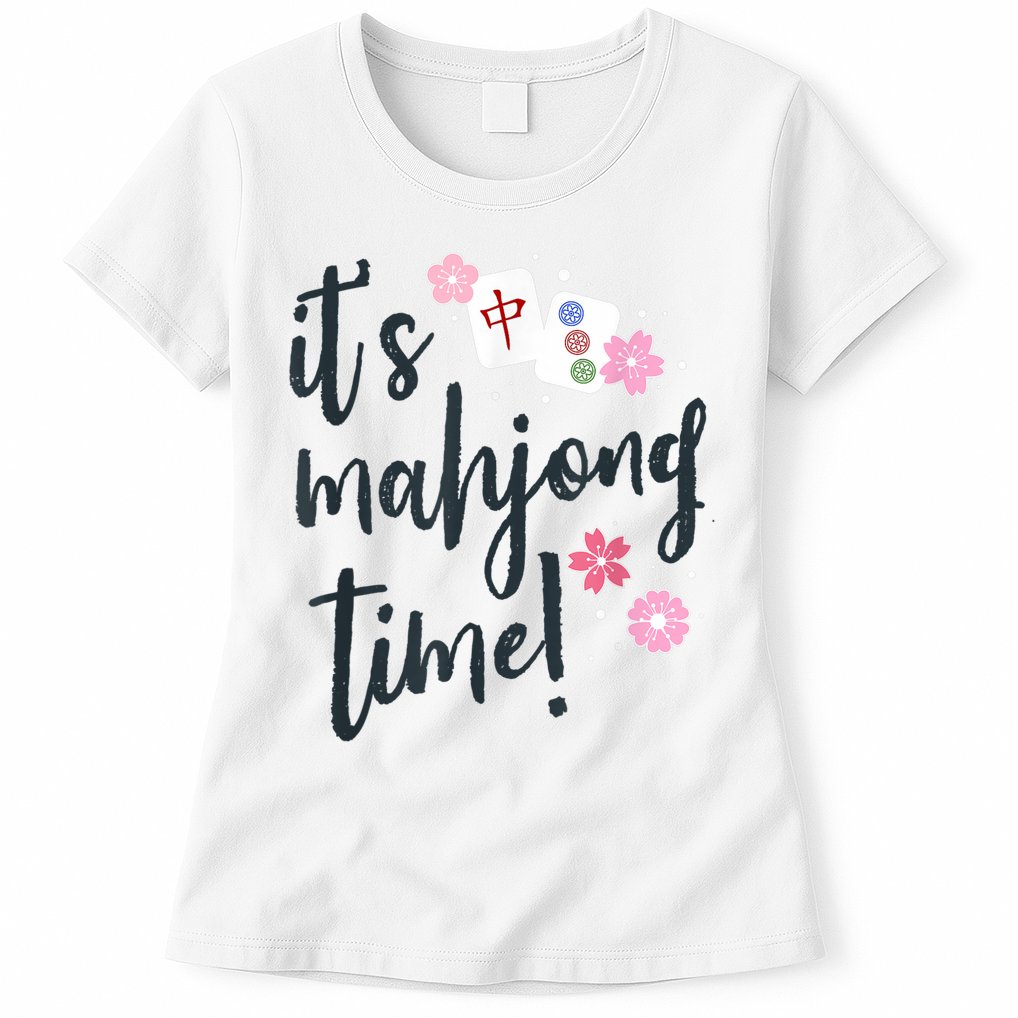 Mahjong For Her Mahjong Quote Womens T-Shirt