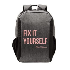 Myprideapparel Fix It Yourself Black Women Vector Backpack