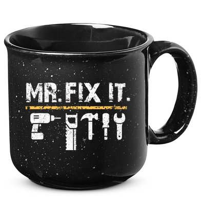 Mr Fix It . Funny Handyman Woodworking 15oz Campfire Ceramic Mug