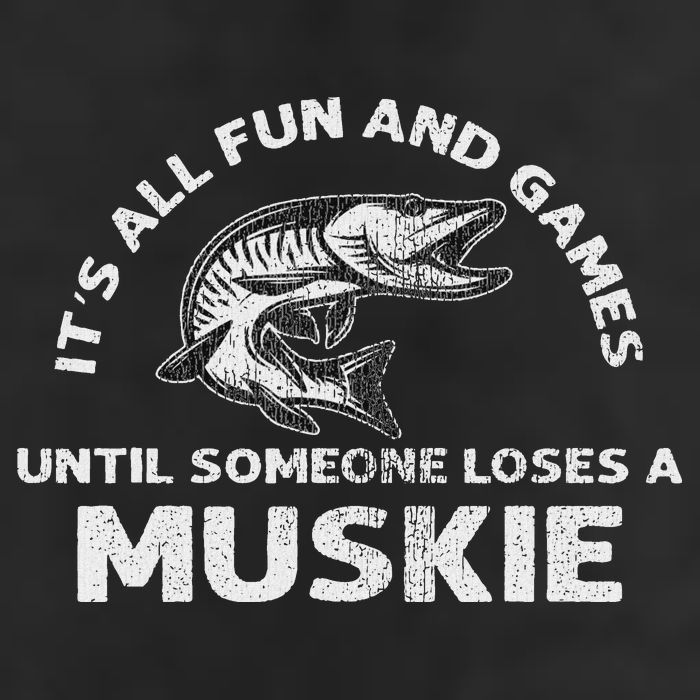 Muskie Fishing Its All Fun And Games Until Someone Loses Adult Drive Performance Visor