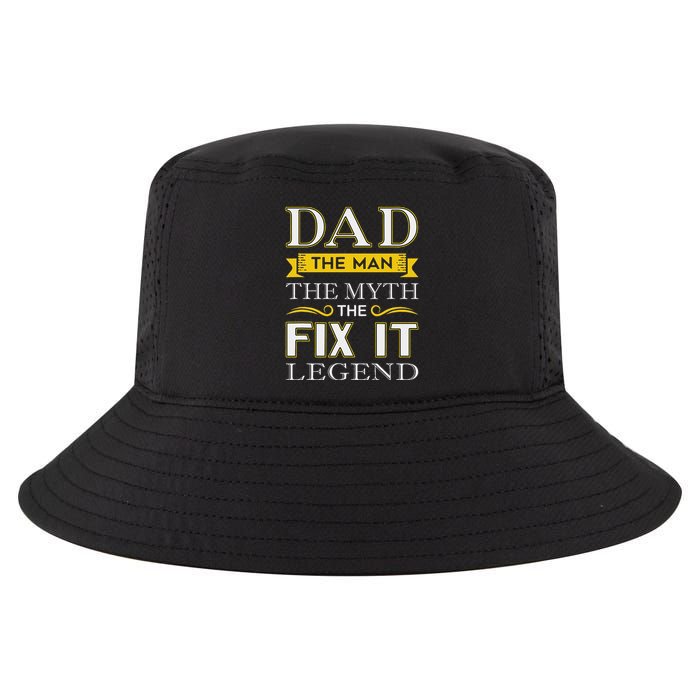 Mr Fix It Dad Fathers Day Handy Man Cool Comfort Performance Bucket Hat