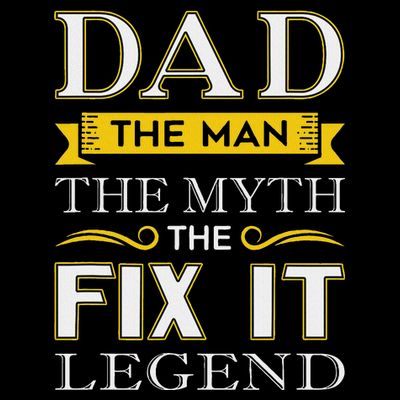 Mr Fix It Dad Fathers Day Handy Man T-Shirt