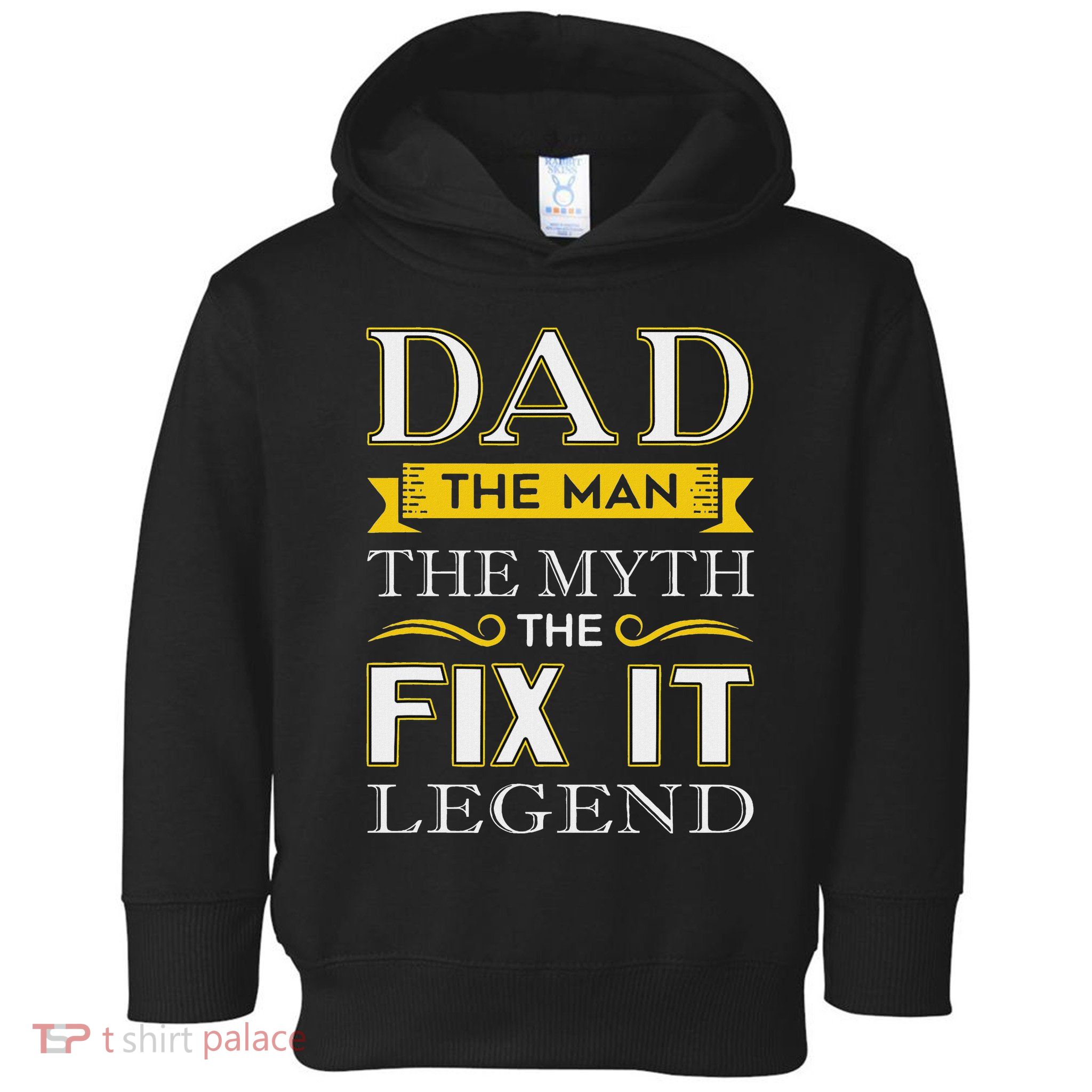 Mr Fix It Dad Fathers Day Handy Man Toddler Hoodie