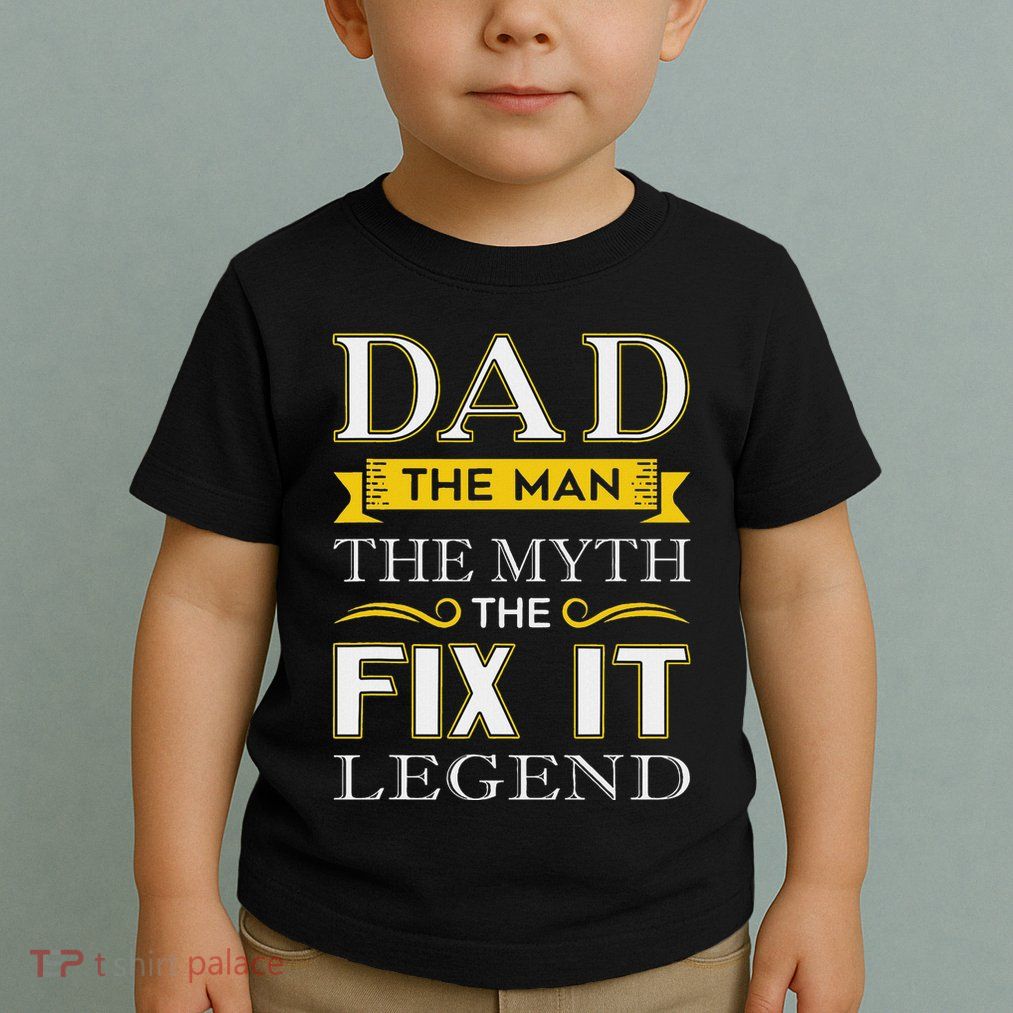 Mr Fix It Dad Fathers Day Handy Man Toddler T-Shirt