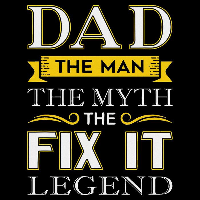 Mr Fix It Dad Fathers Day Handy Man Cropped Pullover Crew