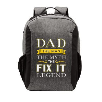 Mr Fix It Dad Fathers Day Handy Man Vector Backpack