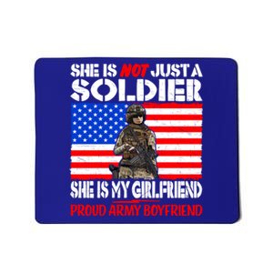 My Friend Is A Soldier Proud Army Friend Lover Gift Meaningful Gift Mousepad