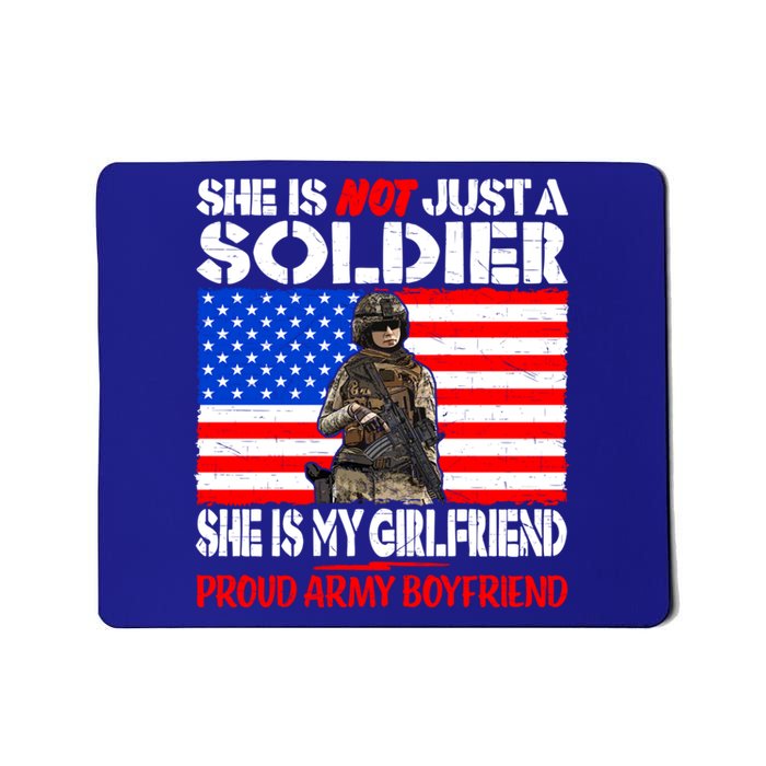 My Friend Is A Soldier Proud Army Friend Lover Gift Meaningful Gift Mousepad