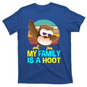 My Family Is A Hoot Cute Dabbing Owl Funny Gift Great Gift T-Shirt