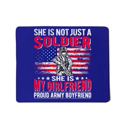 My Friend Is Soldier Hero Proud Army Friend Military Cool Gift Mousepad