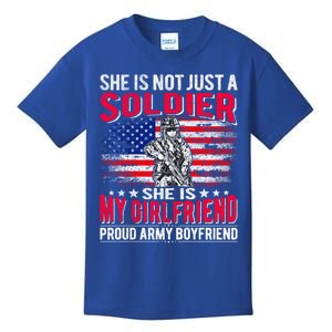 My Friend Is Soldier Hero Proud Army Friend Military Cool Gift Kids T-Shirt