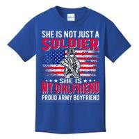 My Friend Is Soldier Hero Proud Army Friend Military Cool Gift Kids T-Shirt