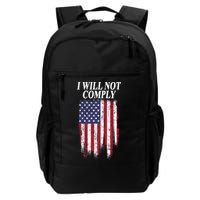 Medical Freedom I Will Not Comply No Mandates Backpack