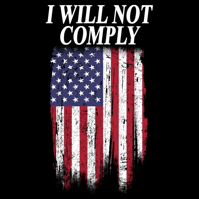 Medical Freedom I Will Not Comply No Mandates Wool Snapback Cap