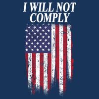 Medical Freedom I Will Not Comply No Mandates Toddler T-Shirt