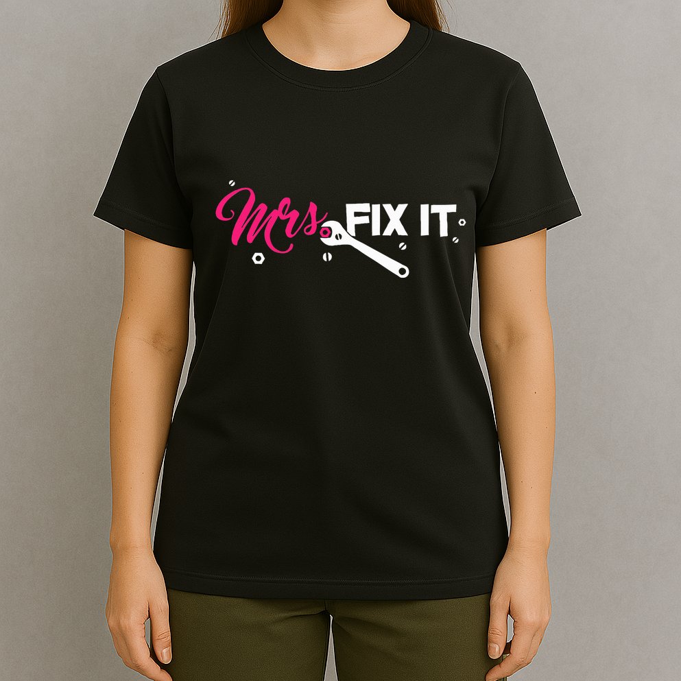 Mrs. Fix It For Handywoman Or Wife Who Likes To Fix T-Shirt