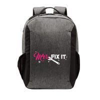 Mrs. Fix It For Handywoman Or Wife Who Likes To Fix Vector Backpack