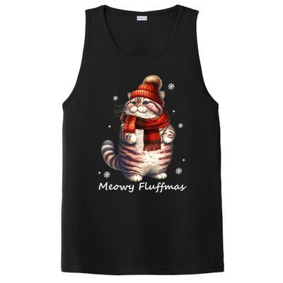 Meowy Fluffmas I Meowy Catmas Christmas PosiCharge Competitor Tank