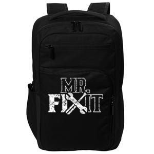 Mr Fix It Handy Overhaul Repair Fixing Gift Impact Tech Backpack