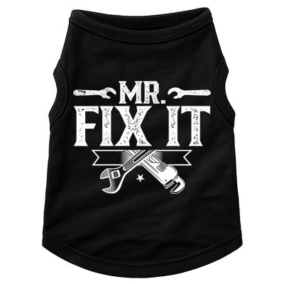 Mr Fix It Handy Repair Fixing Tinkerer Funny Gift Doggie Tank