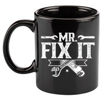 Mr Fix It Handy Repair Fixing Tinkerer Funny Gift 11oz C Handle Ceramic Mug
