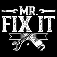 Mr Fix It Handy Repair Fixing Tinkerer Funny Gift Cooling Performance Long Sleeve Crew
