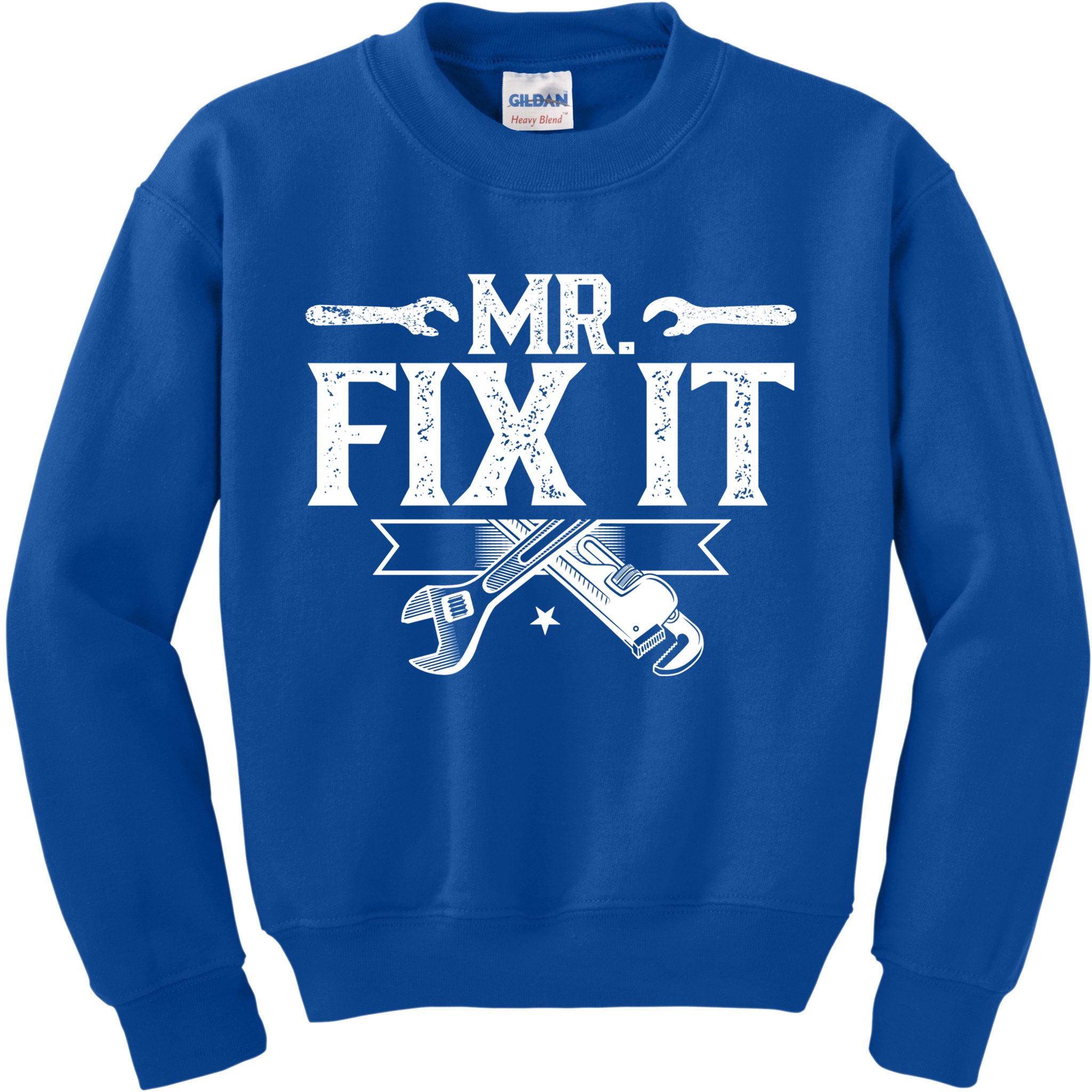 Mr Fix It Handy Repair Fixing Tinkerer Funny Gift Kids Sweatshirt