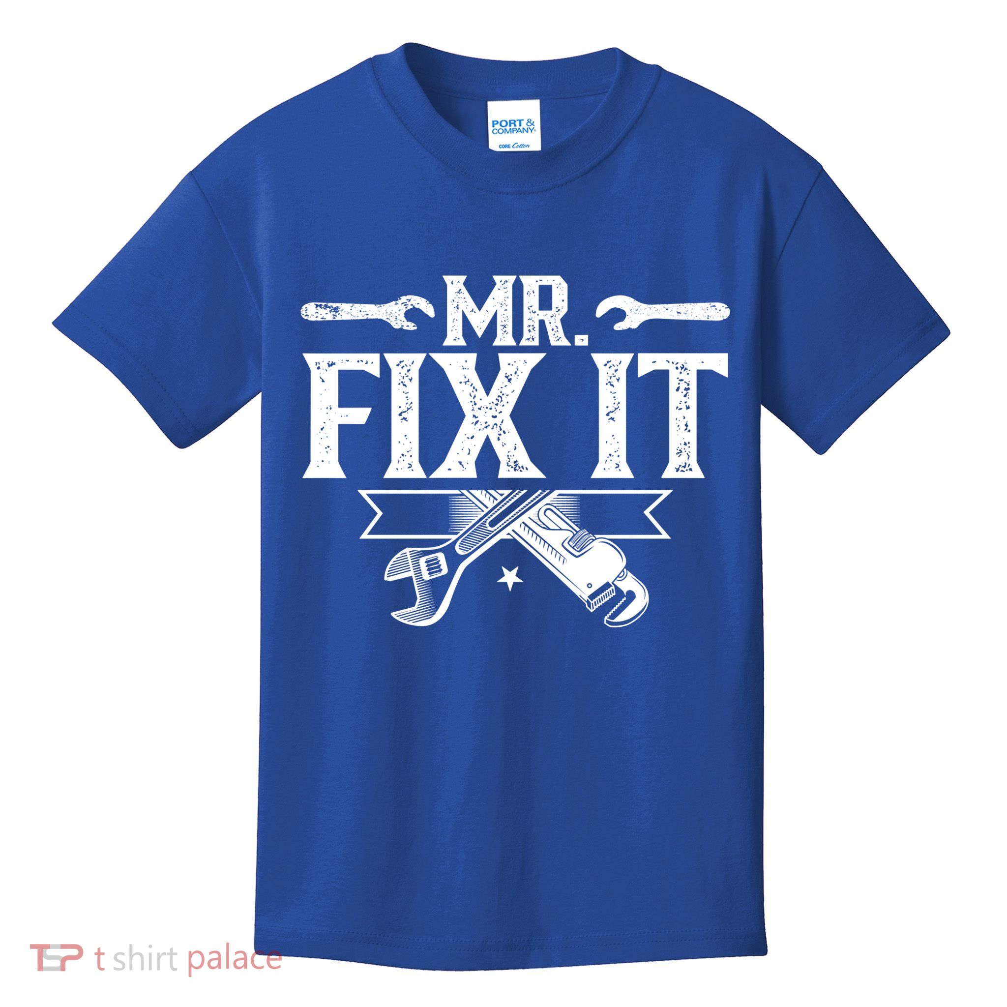 Mr Fix It Handy Repair Fixing Tinkerer Funny Gift Kids T-Shirt