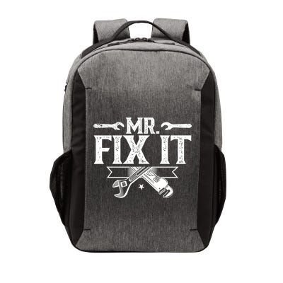 Mr Fix It Handy Repair Fixing Tinkerer Funny Gift Vector Backpack