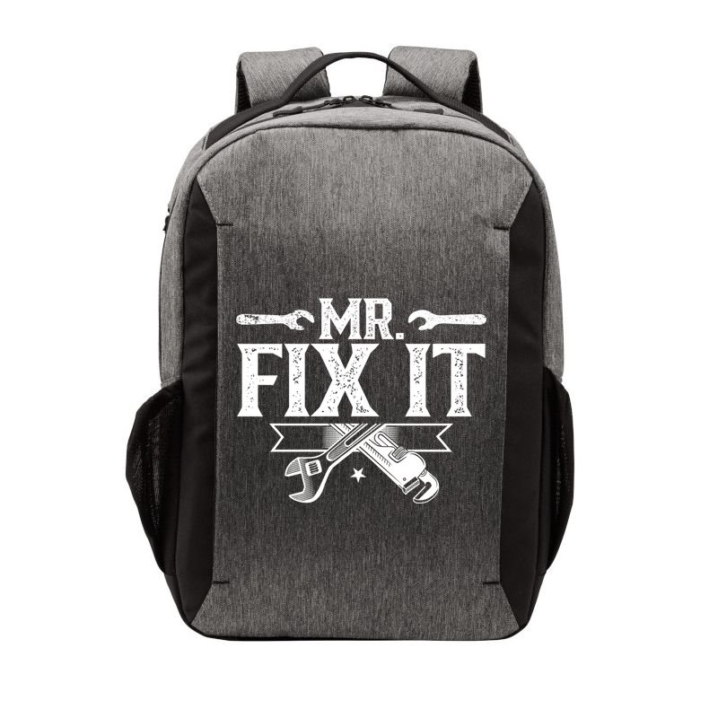 Mr Fix It Handy Repair Fixing Tinkerer Funny Gift Vector Backpack