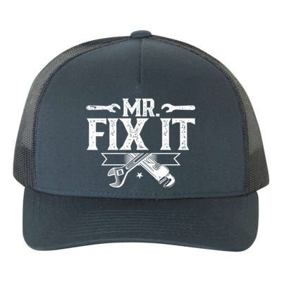 Mr Fix It Handy Repair Fixing Tinkerer Funny Gift Yupoong Adult 5-Panel Trucker Hat