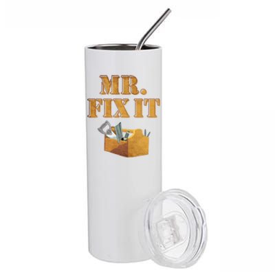 Mr Fix It Handy Gift Stainless Steel Tumbler