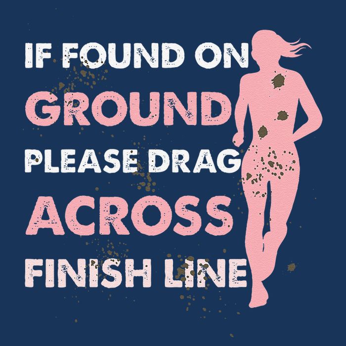 Muddy Fun If Found On Ground Please Drag Across Finish Line Button