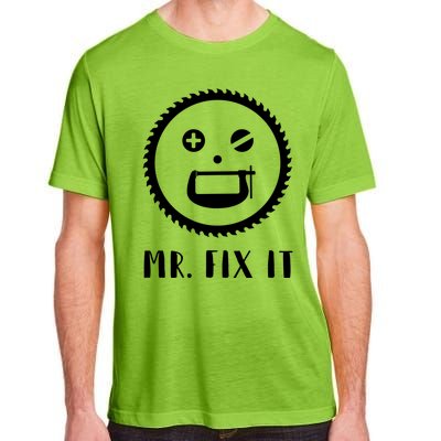 Mr Fix It Gift Handy Dad Meaningful Gift Adult ChromaSoft Performance T-Shirt