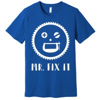 Mr Fix It Gift Handy Dad Meaningful Gift Premium T-Shirt